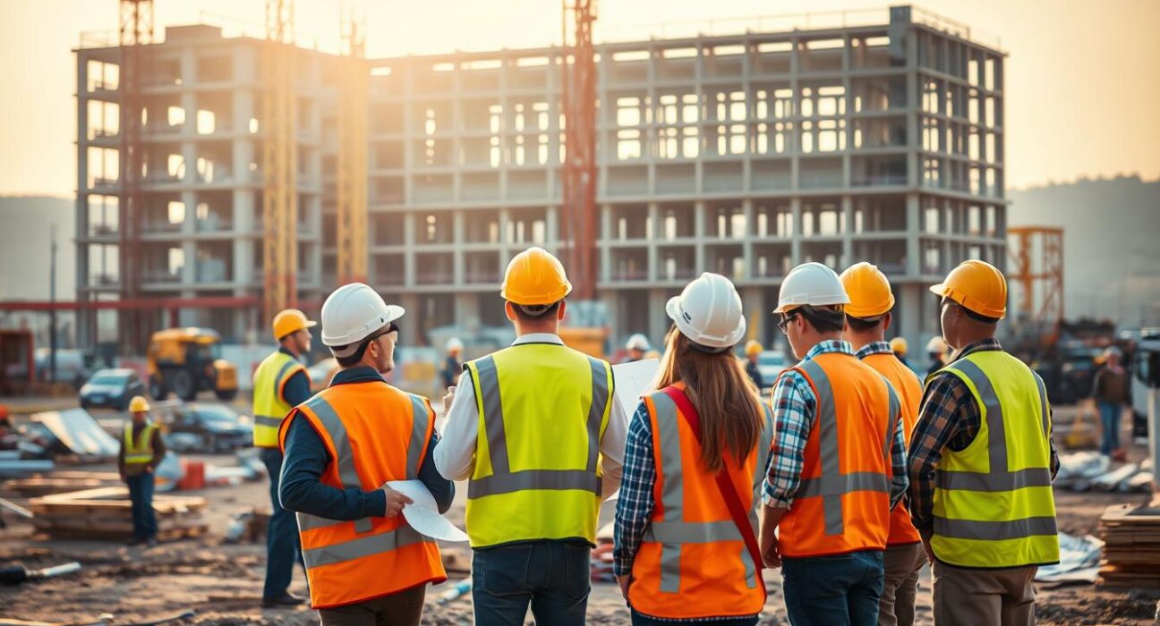 Bauunternehmer oder Architekten finden