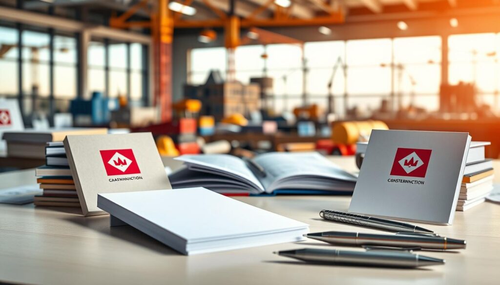 Bauunternehmen Werbegeschenke Notizblöcke