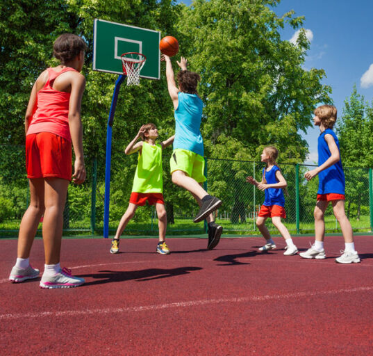 basketballplatz-bauen
