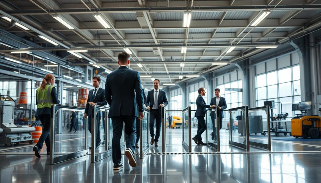 Personenschleuse Effizienz in der Industrie