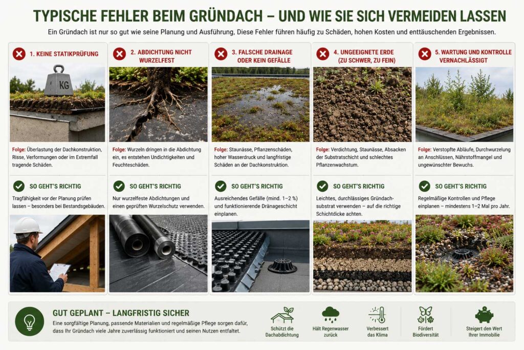 typische-fehler-beim-gruendach